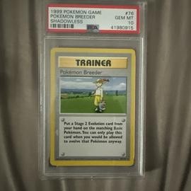 Breeder Pokemon (Trading Cards) (PSA)