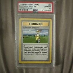 Breeder Pokemon (Trading Cards) (PSA)