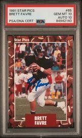 Brett Favre Rookie Card
