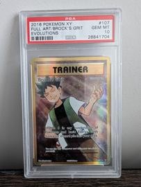 Brocks Pokemon (Trading Cards) (PSA) (Full Art)