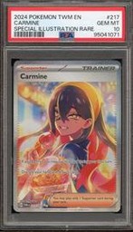 Carmine Pokemon (Trading Cards) (PSA) (Illustration Rare)
