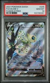 Celebi Pokemon (Trading Cards) (PSA) (Full Art)