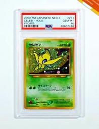 Celebi Pokemon (Trading Cards) (PSA) (Holo)