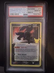 Celebrations Pokemon (Trading Cards) (PSA) (Gold Star)