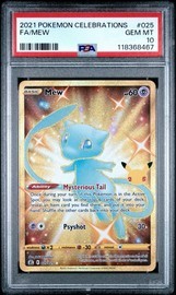 Celebrations Pokemon (Trading Cards) (PSA) (Secret Rare)