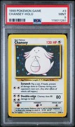 Chansey-Holo Pokemon (Trading Cards) (PSA)