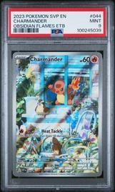 Charmander Black Star Promo #044 (2023 Obsidian Flames, PSA 9)