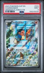 Charmander Black Star Promo #044 (2023 Obsidian Flames, PSA 9)