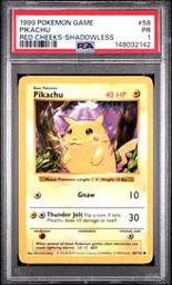Cheeks-Shadowless Pokemon (Trading Cards) (PSA)