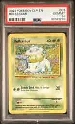Classic Pokemon (Trading Cards) (PSA)