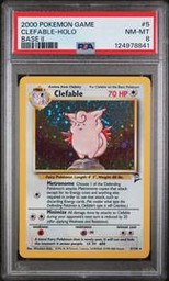 Clefable-Holo Pokemon (Trading Cards) (PSA)