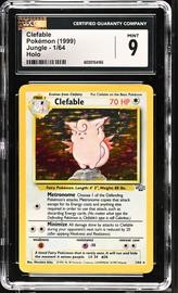 Clefable Pokemon (Trading Cards) (CGC) (Holo)