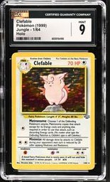 Clefable Pokemon (Trading Cards) (CGC) (Holo)