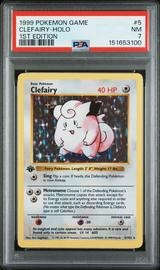 Clefairy-Holo Pokemon (Trading Cards) (PSA)
