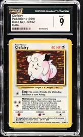 Clefairy Pokemon (Trading Cards) (CGC) (Holo)