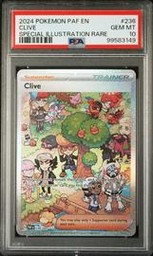 Clive Pokemon (Trading Cards) (PSA) (Illustration Rare)