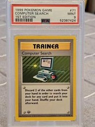 Computer Pokemon (Trading Cards) (PSA)