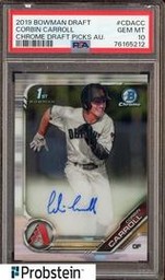 Corbin Rookie Cards (PSA)