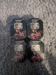 Crown Zenith Galarian Zapdos Tin