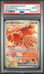 Dachsbun Pokemon (Trading Cards) (PSA) (Illustration Rare)