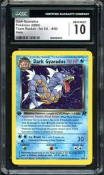 Dark Pokemon (Trading Cards) (CGC) (Holo)