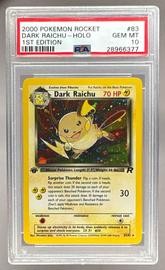 Dark Pokemon (Trading Cards) (PSA) (Holo)