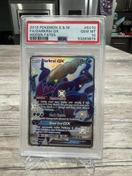 Darkrai Pokemon (Trading Cards) (PSA) (Shiny)