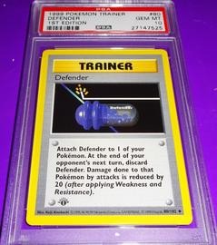 Defender Pokemon (Trading Cards) (PSA)