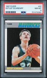 Detlef Rookie Cards (PSA)