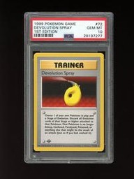 Devolution Pokemon (Trading Cards) (PSA)