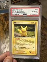 Ditto Pokemon (Trading Cards) (PSA)