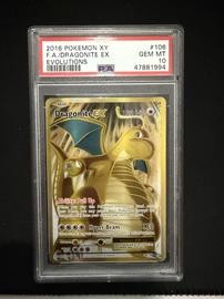 Dragonite EX Pokemon (Trading Cards) (PSA)