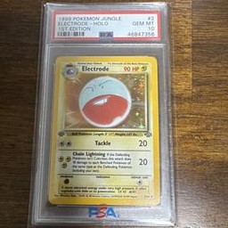 Electrode Pokemon (Trading Cards) (PSA) (Holo)