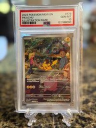 En-151 Pikachu (PSA) (Illustration Rare)