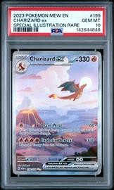 En-151 Pokemon (Trading Cards) (PSA) (Illustration Rare)