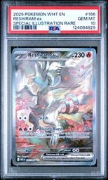 En-White Pokemon (Trading Cards) (PSA) (Illustration Rare)