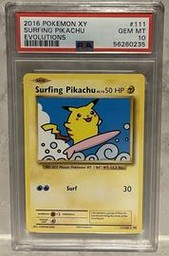 Evolutions Pokemon (Trading Cards) (PSA) (Secret Rare)