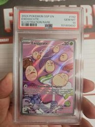 Exeggcute Pokemon (Trading Cards) (PSA) (Illustration Rare)