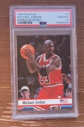 Fax Michael Jordan (PSA)