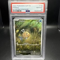 Feebas Pokemon (Trading Cards) (PSA) (Illustration Rare)