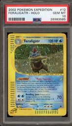 Feraligatr Pokemon (Trading Cards) (PSA) (Holo)