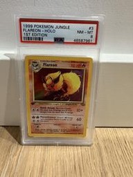 Flareon Pokemon (Trading Cards) (PSA) (Holo)