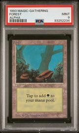 Forest Magic The Gathering (Trading Cards) (PSA)