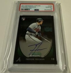Freddie Rookie Cards (PSA)