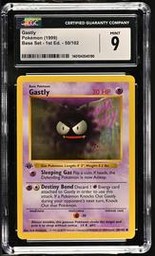Gastly Pokemon (Trading Cards) (CGC)