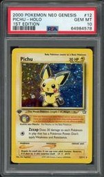 Genesis Pokemon (Trading Cards) (PSA) (Holo)