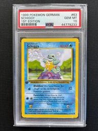 German Pokemon (Trading Cards) (PSA)