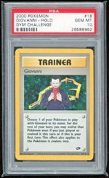 Giovanni Pokemon (Trading Cards) (PSA) (Holo)