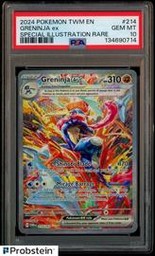 Greninja Pokemon (Trading Cards) (PSA) (Illustration Rare)
