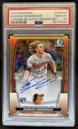Gunnar Rookie Cards (PSA)